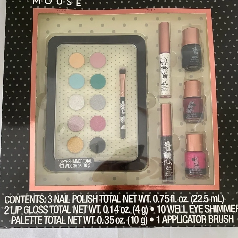 Disney Minnie Mouse Eye, Lip & Nail Gift Set (FH)